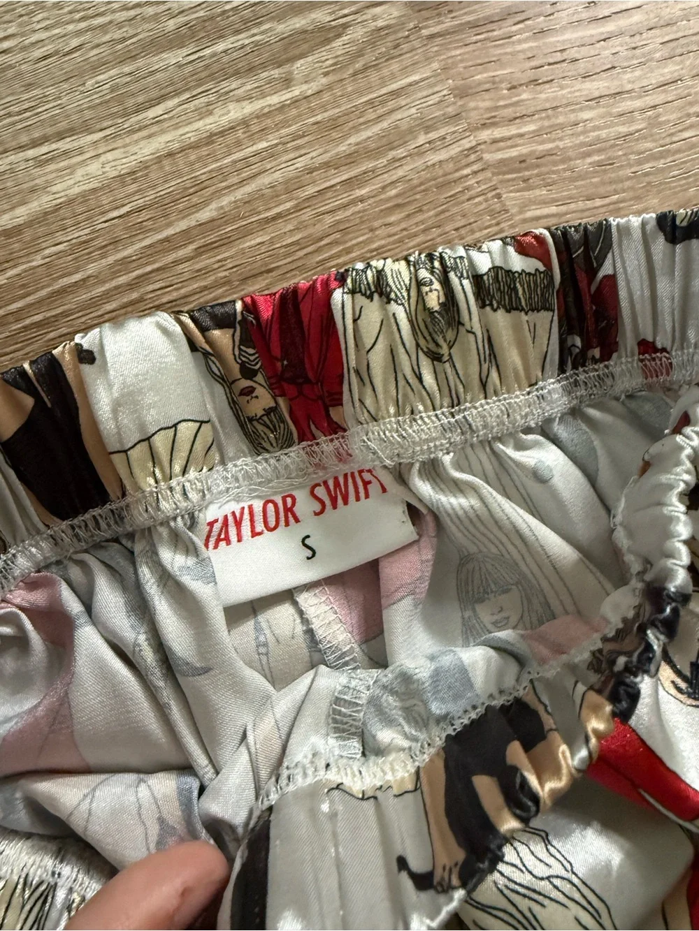 Taylor Swift Red Era Satin Pajamas
